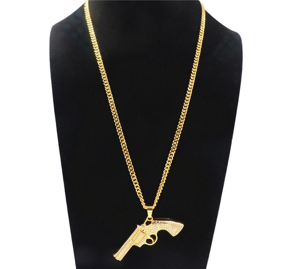 exaggeration rhinestone revolver pendant necklace hiphop alloy gold plated necklace for men creative party jewelry accessories wh3811896, Silver
exaggeration rhinestone revolver pendant necklace hiphop alloy gold plated necklace for men creative party jewelry accessories wh3811896, Silver