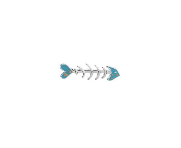 cartoon fish bones shaped brooch silver plated paint enamel lapel pins zinc alloy brooches for women badge fashion accessories jew5746021, Gray
cartoon fish bones shaped brooch silver plated paint enamel lapel pins zinc alloy brooches for women badge fashion accessories jew5746021, Gray