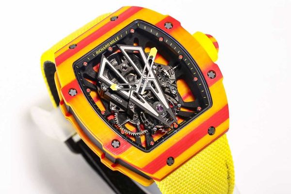 rm27-03 real tourbillon watch fantasic superb men wrist watches wp6l bbr factory high-end quality mechanical uhr ntpt all carbon fiber case, Slivery;brown
rm27-03 real tourbillon watch fantasic superb men wrist watches wp6l bbr factory high-end quality mechanical uhr ntpt all carbon fiber case, Slivery;brown