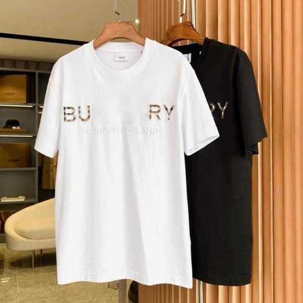 summer pullover shirts mens t shirt embroidered short sleeved t shirts burb designer men women sweatshirt round neck cotton tee casual tshir, White;black
summer pullover shirts mens t shirt embroidered short sleeved t shirts burb designer men women sweatshirt round neck cotton tee casual tshir, White;black