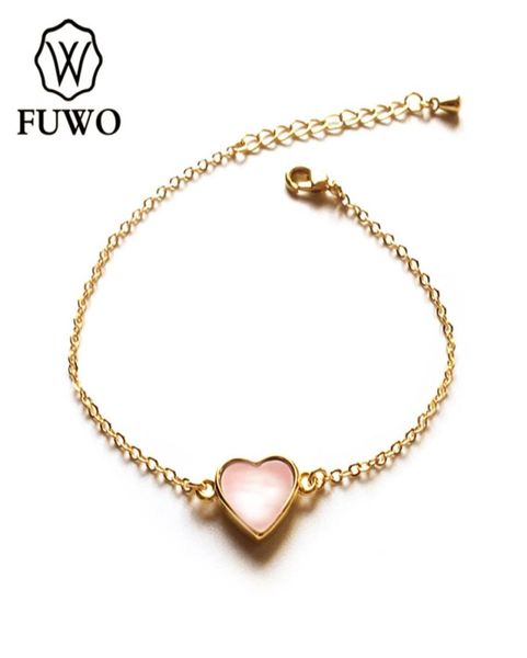 fuwo fashion seashell bracelet with 24k gold filled brass chain elegant heart bracelet jewelry whole br5181465264, Black
fuwo fashion seashell bracelet with 24k gold filled brass chain elegant heart bracelet jewelry whole br5181465264, Black