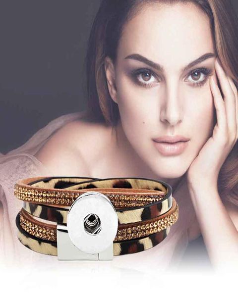 leopard crystal interchangeable 134 real original genuine leather retro fashion 18mm snap button bracelet charm jewelry for women 4220403, Golden;silver
leopard crystal interchangeable 134 real original genuine leather retro fashion 18mm snap button bracelet charm jewelry for women 4220403, Golden;silver