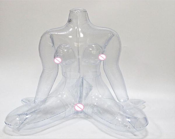 ship 65cm transparent inflatable mannequin body female doll dummmy for men9986677, Khaki
ship 65cm transparent inflatable mannequin body female doll dummmy for men9986677, Khaki