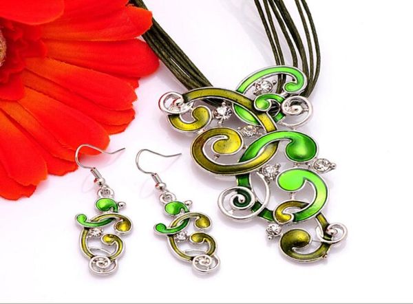 2pcs new arrival clear austrian crystal purpleredblackgreenpink enamel necklace earrings jewelry sets women gift7231355, Silver
2pcs new arrival clear austrian crystal purpleredblackgreenpink enamel necklace earrings jewelry sets women gift7231355, Silver