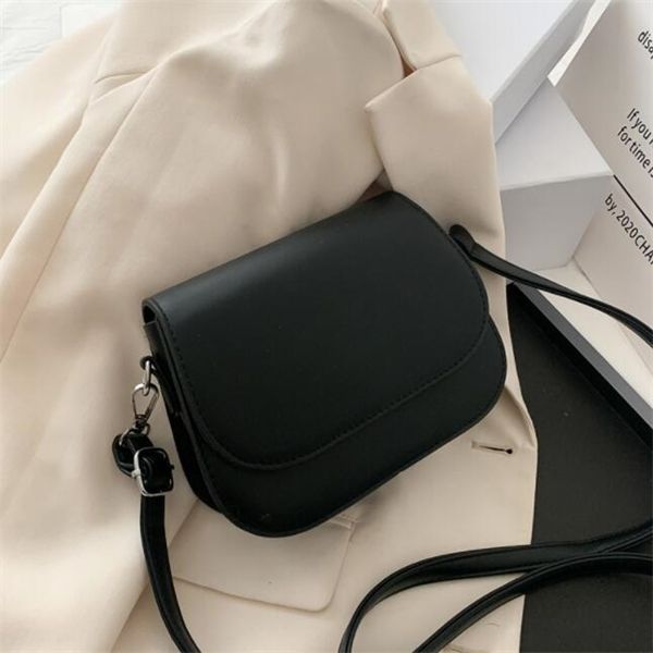 saddle bag women's crossbody bag new girls summer simple and fashionable shoulder bag, Black
saddle bag women's crossbody bag new girls summer simple and fashionable shoulder bag, Black