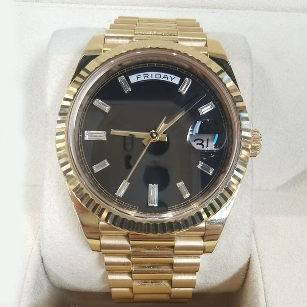 designer date watch mens 2813 mechanical watch sapphire 40mm roman digital waterproof 50m swimming holiday gift with original box luxurious, Slivery;brown
designer date watch mens 2813 mechanical watch sapphire 40mm roman digital waterproof 50m swimming holiday gift with original box luxurious, Slivery;brown