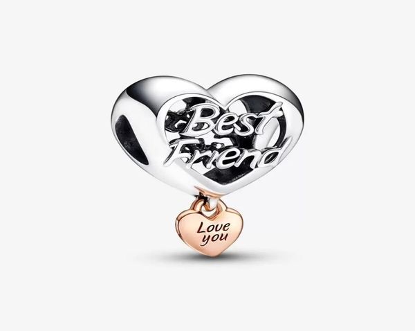love you friend heart charms fit original european charm bracelet 925 sterling silver fashion women jewelry accessories3679044, Bronze;silver
love you friend heart charms fit original european charm bracelet 925 sterling silver fashion women jewelry accessories3679044, Bronze;silver