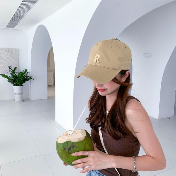 fashion designer jewelry r letter embroidered soft baseball cap versatile sunshade baseball cap wholesale mz016, Blue;gray
fashion designer jewelry r letter embroidered soft baseball cap versatile sunshade baseball cap wholesale mz016, Blue;gray