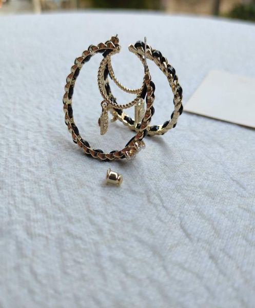 metal hoop earring accessories with leather fashion c symbol retro designer earring9025677, Golden
metal hoop earring accessories with leather fashion c symbol retro designer earring9025677, Golden