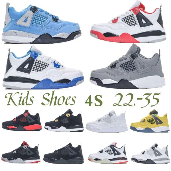 designer kids shoes 4 basketball 4s sneakers boys military black cat trainers baby kid shoe fire red thunder girls children youth toddler bl
designer kids shoes 4 basketball 4s sneakers boys military black cat trainers baby kid shoe fire red thunder girls children youth toddler bl