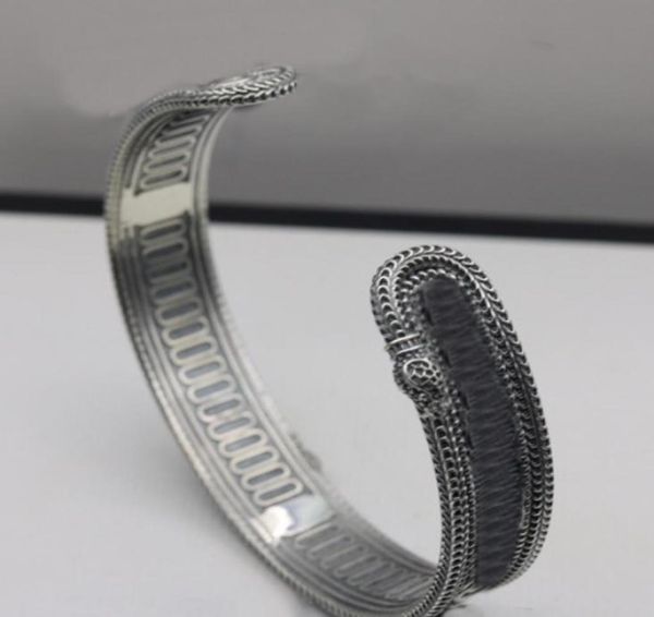 silver plated bracelet retro fashion design tongue letter bracelet opening adjustable jewelry supply nrj8070616, Black
silver plated bracelet retro fashion design tongue letter bracelet opening adjustable jewelry supply nrj8070616, Black