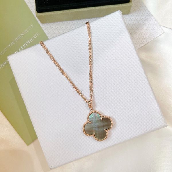 four leaf clover necklace pendant designer jewelry titanium necklace link chain pendants necklace for woman wedding party gift love necklace, Silver
four leaf clover necklace pendant designer jewelry titanium necklace link chain pendants necklace for woman wedding party gift love necklace, Silver