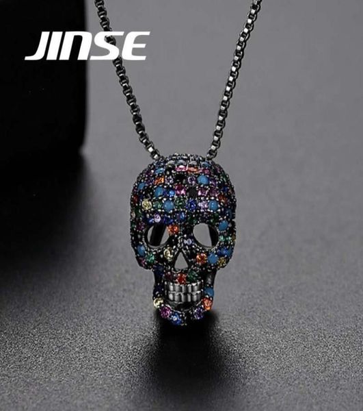 hip hop colorful skull pendant cubic zircon skeleton necklace for men women fashion vintage gothic jewelry gifts6473804, Silver
hip hop colorful skull pendant cubic zircon skeleton necklace for men women fashion vintage gothic jewelry gifts6473804, Silver