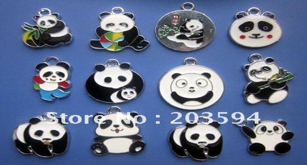 whole 100pcslots diy alloy enamel mixed panda charms animal pendant bead8014304, Bronze;silver
whole 100pcslots diy alloy enamel mixed panda charms animal pendant bead8014304, Bronze;silver
