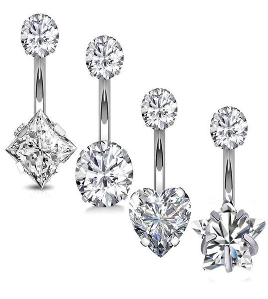 luxury designer brand navel bell button rings fashion dangle snowflake clear gem heart skull skeleton belly ring design body pie1935759, Silver
luxury designer brand navel bell button rings fashion dangle snowflake clear gem heart skull skeleton belly ring design body pie1935759, Silver