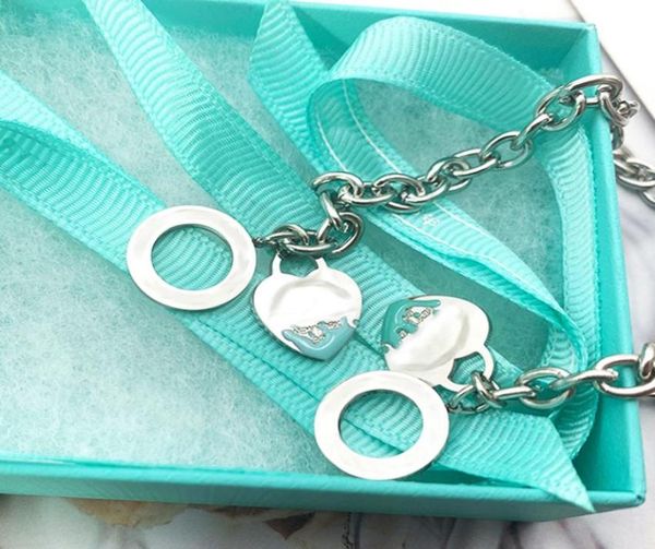 heart bracelets women couple packaging stainless steel link chain on hand blue pink green fashion jewelry valentine day gift for g6465962, Black
heart bracelets women couple packaging stainless steel link chain on hand blue pink green fashion jewelry valentine day gift for g6465962, Black