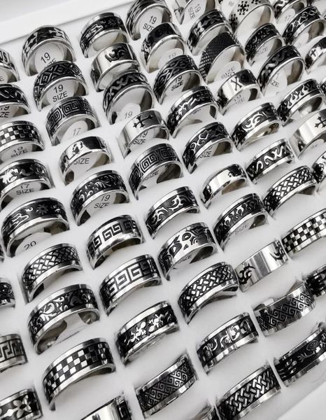 mix styles fashion band rings for men mixed sizes stainless steel black ring whole and retail jewelry4169563, Silver
mix styles fashion band rings for men mixed sizes stainless steel black ring whole and retail jewelry4169563, Silver