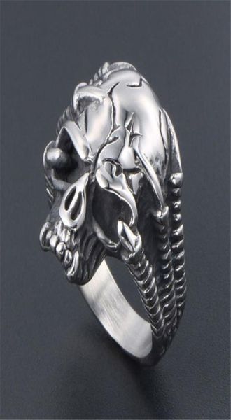 gothic men039s finger ring biker skull stainless steel male vintage rings men jewelry accessories 7432918413, Silver
gothic men039s finger ring biker skull stainless steel male vintage rings men jewelry accessories 7432918413, Silver