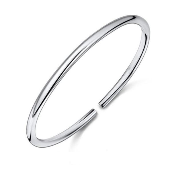 classical simple fashion 925 sterling silver smooth cuff bracelets bangles pulseras valentine039s day present 2105077223998, Black
classical simple fashion 925 sterling silver smooth cuff bracelets bangles pulseras valentine039s day present 2105077223998, Black
