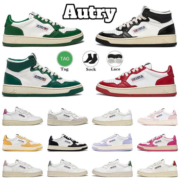 2023 autry medalist leather low designer shoes women casual action shoe two-tone suede autries high green panda sneakers white black panda l
2023 autry medalist leather low designer shoes women casual action shoe two-tone suede autries high green panda sneakers white black panda l