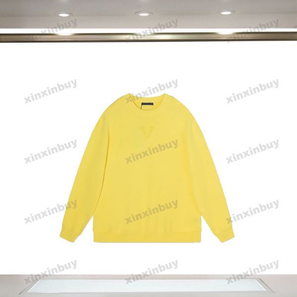 xinxinbuy men women designer sweatshirt hoodie paris emboss pattern letter print knit sweater blue black green xs-xl, Black;brown
xinxinbuy men women designer sweatshirt hoodie paris emboss pattern letter print knit sweater blue black green xs-xl, Black;brown