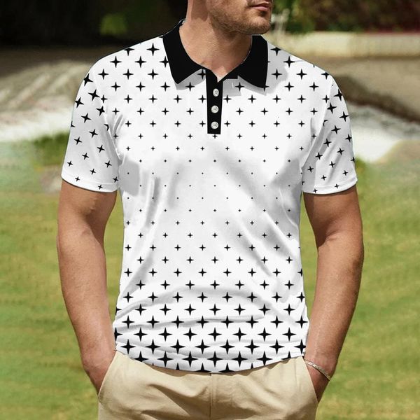 men's polos summer polo shirt for men business casual tshirt fashion print street short sleeve oversized tees shirts mens clothes 2307, White;black
men's polos summer polo shirt for men business casual tshirt fashion print street short sleeve oversized tees shirts mens clothes 2307, White;black