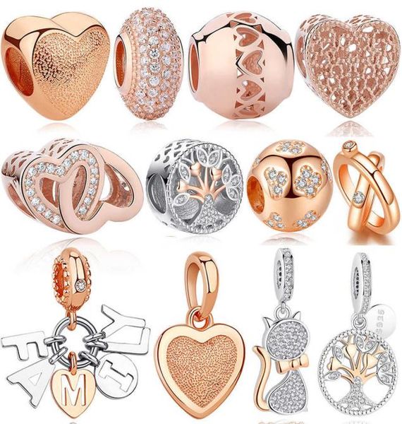 925 sterling silver bead rose gold family tree of original love cat pendant charm fit charms silver 925 bracelet jewelry q05311094504, Black
925 sterling silver bead rose gold family tree of original love cat pendant charm fit charms silver 925 bracelet jewelry q05311094504, Black