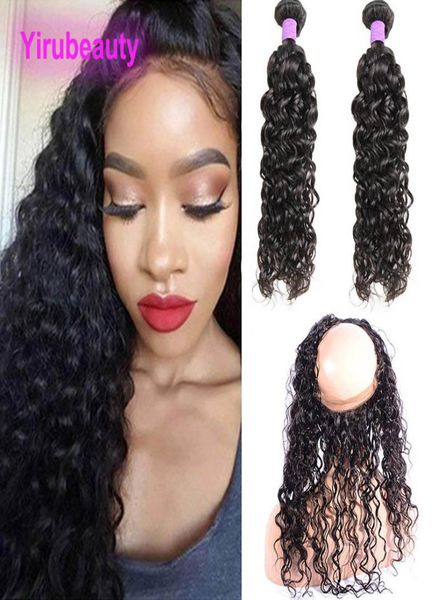 peruvian virgin hair unprocessed 2 bundles with 360 lace frontal baby hair extensions water wave bundles with frontal wet and wavy9850866, Black;brown
peruvian virgin hair unprocessed 2 bundles with 360 lace frontal baby hair extensions water wave bundles with frontal wet and wavy9850866, Black;brown