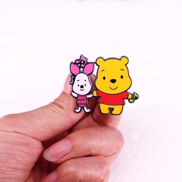 bear friends brooch cute anime movies games hard enamel pins collect cartoon brooch backpack hat bag collar lapel badges, Blue
bear friends brooch cute anime movies games hard enamel pins collect cartoon brooch backpack hat bag collar lapel badges, Blue