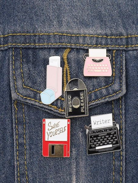 cd record typewriter brooches usb flash storage collar enamel lapel pin punk music cowboy bag hat clothes badge jewelry accessorie5458800, Gray
cd record typewriter brooches usb flash storage collar enamel lapel pin punk music cowboy bag hat clothes badge jewelry accessorie5458800, Gray