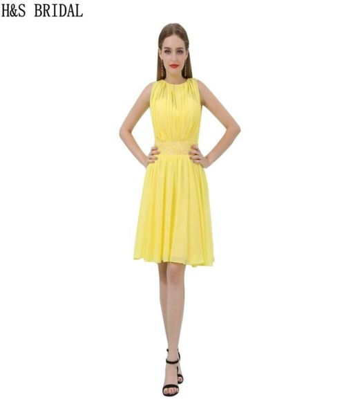 short chiffon homecoming dresses beading yellow sheer neck cocktail dress charming girls party gowns b0128540761, Blue;pink
short chiffon homecoming dresses beading yellow sheer neck cocktail dress charming girls party gowns b0128540761, Blue;pink