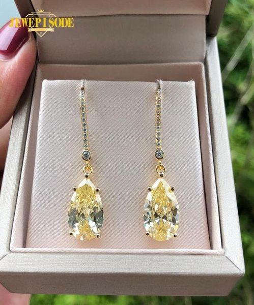 other jewepisode 18k gold color 9x13mm citrine diamond drop earrings for women wedding party fine jewelry birthday gifts2726788, Golden;silver
other jewepisode 18k gold color 9x13mm citrine diamond drop earrings for women wedding party fine jewelry birthday gifts2726788, Golden;silver