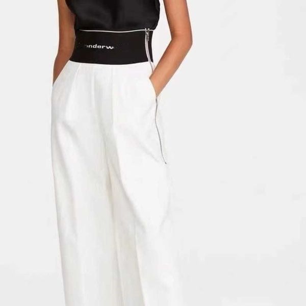 womens clothing designer casual pants high-quality waist trousers trendy temperament slim women pants, Black;white
womens clothing designer casual pants high-quality waist trousers trendy temperament slim women pants, Black;white