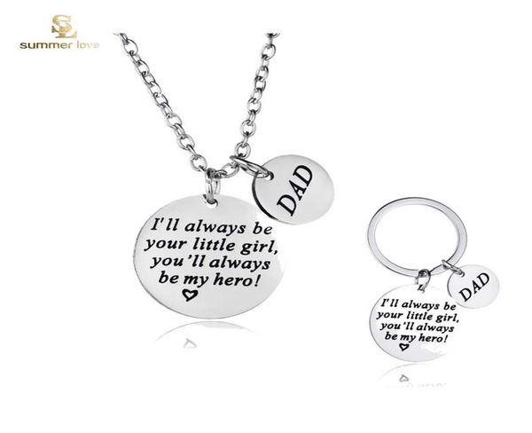 stainless steel dad i039ll always be your little girl keyring necklace for men daddy039s father039s day birthday jewelry 2679214, Silver
stainless steel dad i039ll always be your little girl keyring necklace for men daddy039s father039s day birthday jewelry 2679214, Silver