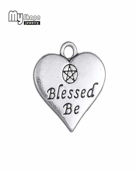 my shape 20pcs heart charm double side letter blessed be wicca pentacle pentagram pendant for jewelry making antique silver tone8153507, Bronze;silver
my shape 20pcs heart charm double side letter blessed be wicca pentacle pentagram pendant for jewelry making antique silver tone8153507, Bronze;silver