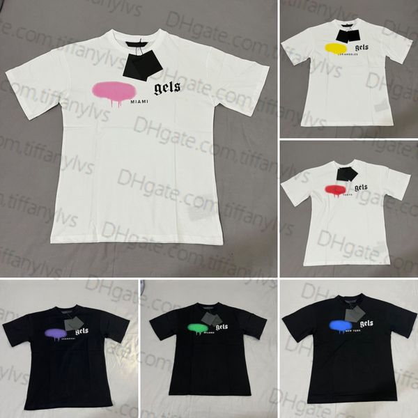 designer of ss luxury t-shirt brand angels t shirt pa clothing spray letter short sleeve spring summer tide men and women tee, White;black
designer of ss luxury t-shirt brand angels t shirt pa clothing spray letter short sleeve spring summer tide men and women tee, White;black