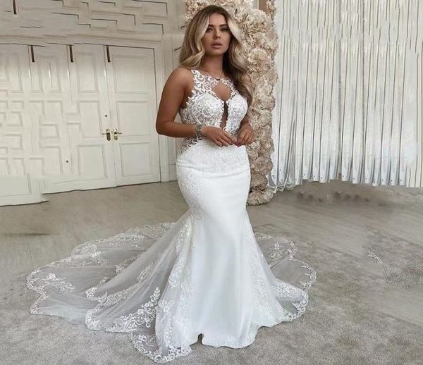 amelia sposa full lace appliques mermaid wedding dresses 2021 jewel neck chapel train plus size backless bridal party gowns4558593, White
amelia sposa full lace appliques mermaid wedding dresses 2021 jewel neck chapel train plus size backless bridal party gowns4558593, White