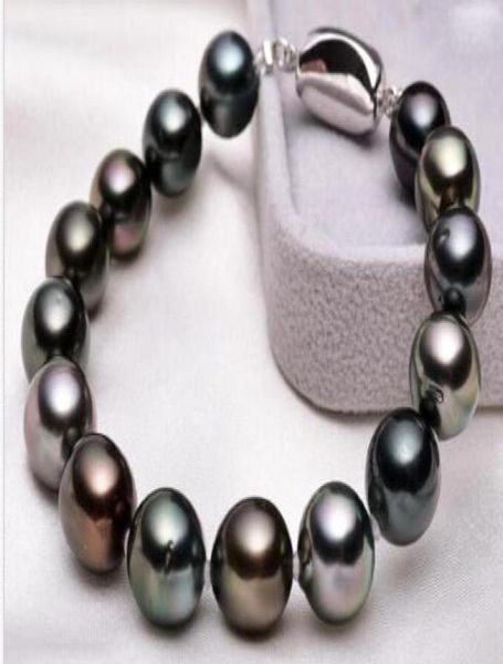 fine pearl jewelry charming 75quot1011mm natutal tahitian genuine black peacock round pearls bracelet5751154
fine pearl jewelry charming 75quot1011mm natutal tahitian genuine black peacock round pearls bracelet5751154