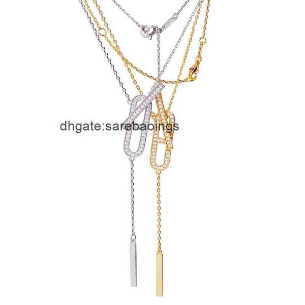 aher mas designer luxury nacklace broadcast h pig nose necklace female diamonds temperament commuter tassel collar necklace, Silver
aher mas designer luxury nacklace broadcast h pig nose necklace female diamonds temperament commuter tassel collar necklace, Silver