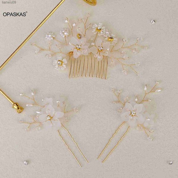 3pcs floral hair comb handmade hairpin fork ushaped wedding hair accessories fashion bride tiaras headdress hair jewelry gifts l230704, White;golden
3pcs floral hair comb handmade hairpin fork ushaped wedding hair accessories fashion bride tiaras headdress hair jewelry gifts l230704, White;golden