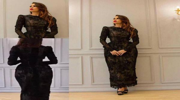 yousef aljasmi vintage tealength 3d floral evening dresses with long sleeve 2018 modest high neck full back dubai arabic prom gow3382591, Black;red
yousef aljasmi vintage tealength 3d floral evening dresses with long sleeve 2018 modest high neck full back dubai arabic prom gow3382591, Black;red
