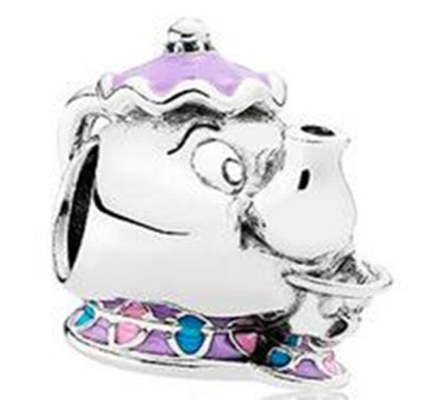 2017 spring 925 sterling silver mrs potts and chip charm bead with enamel fits european jewelry bracelets4469907, Black
2017 spring 925 sterling silver mrs potts and chip charm bead with enamel fits european jewelry bracelets4469907, Black