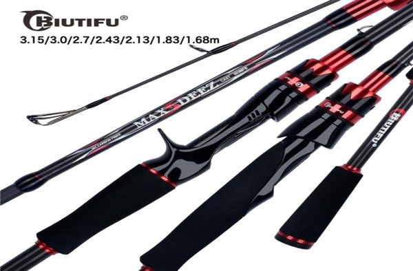 biutifu spinning casting lure fishing rod fuji guide 18212427315m carbon 370g mmhh baitcasting for seabass pike pole 29873087
biutifu spinning casting lure fishing rod fuji guide 18212427315m carbon 370g mmhh baitcasting for seabass pike pole 29873087