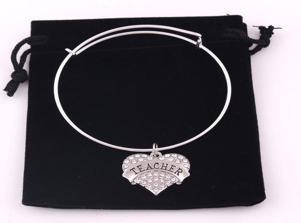 tx0010 factory direct s heart shape colorful crystal adjustable bracelet teacher dance niece letter charm bangles european lad4430581, Golden;silver 
tx0010 factory direct s heart shape colorful crystal adjustable bracelet teacher dance niece letter charm bangles european lad4430581, Golden;silver