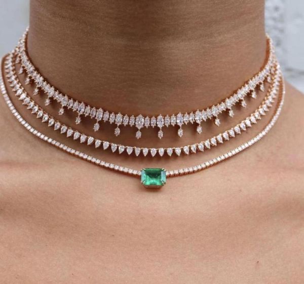 wedding engagement iced out bling women choker chain marquise cubic zirconia cz sparking tennis necklace chokers8839401, Golden;silver
wedding engagement iced out bling women choker chain marquise cubic zirconia cz sparking tennis necklace chokers8839401, Golden;silver
