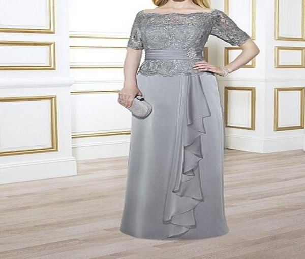 elegant mother of the bride dresses light gray satin chiffon with lace zipper back mother039s dresses off shoulder custom m8191740, Black;red
elegant mother of the bride dresses light gray satin chiffon with lace zipper back mother039s dresses off shoulder custom m8191740, Black;red