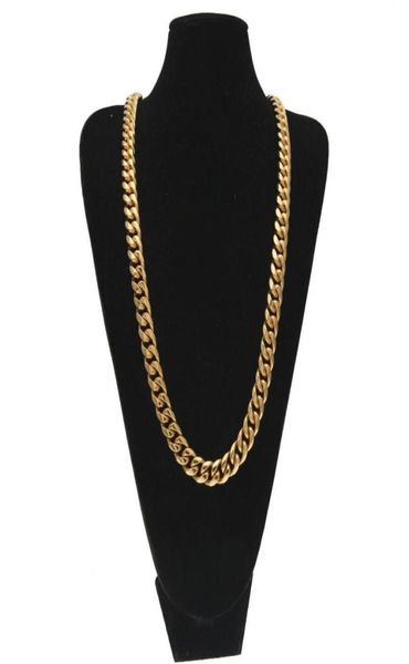 fashion design cuban chains necklaces mens brand designer coarse necklace luxury 18k gold plated thick necklace jewelry accessorie1375428, Silver
fashion design cuban chains necklaces mens brand designer coarse necklace luxury 18k gold plated thick necklace jewelry accessorie1375428, Silver