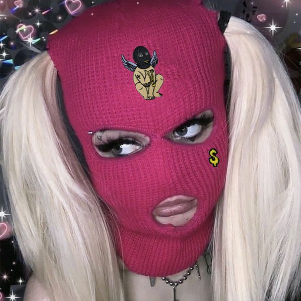 fashion face masks neck gaiter cartoon angel gangster printed 3 hole full face cap embroidery letter ski beanies headgear mask tactical bala
fashion face masks neck gaiter cartoon angel gangster printed 3 hole full face cap embroidery letter ski beanies headgear mask tactical bala