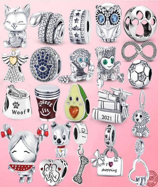 2021 new 925 sterling silver coffee cup dog cz cactus charm beads fit original bracelet fine jewelry gift8542412
2021 new 925 sterling silver coffee cup dog cz cactus charm beads fit original bracelet fine jewelry gift8542412
