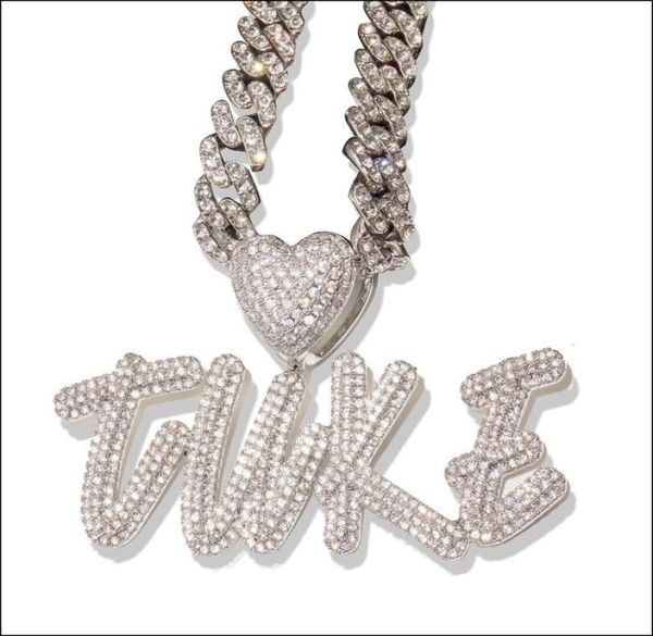 pendant necklaces pendant necklaces custom iced out name necklace personalized bubble letter 18k gold sier hip hop diamond chain f8950652, Silver
pendant necklaces pendant necklaces custom iced out name necklace personalized bubble letter 18k gold sier hip hop diamond chain f8950652, Silver